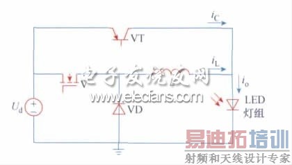 ͼ1 ��Դ�Ʋ�����BUCK ��·����ͼ