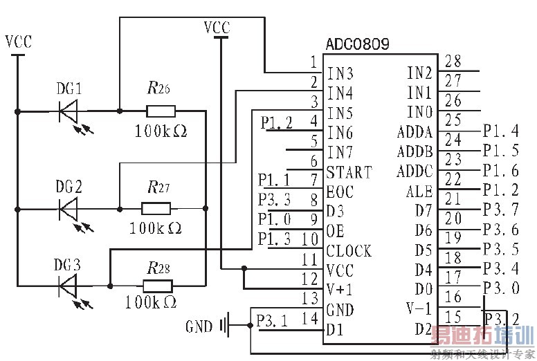 图5 光度采集电路图
