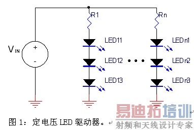 图1:定电压LED驱动器。
